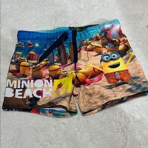 5/$30 H&M Colorful Minion Beach Kids Swim Shorts